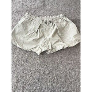 Free People Shorts Women Gray Prima Pull On Elastic Waist Vacation Size XS NWT